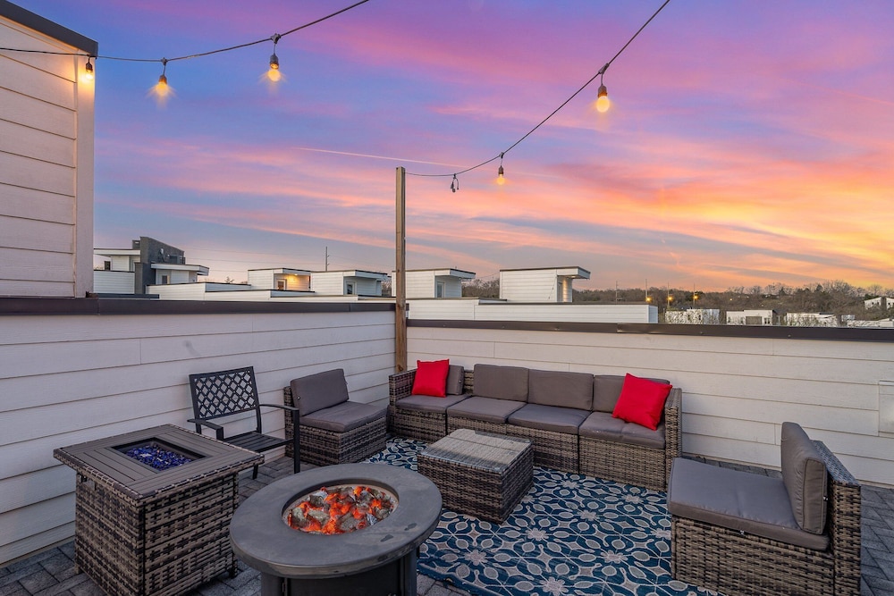 Nashville Nest - Rooftop Patio - Mins To Broadway