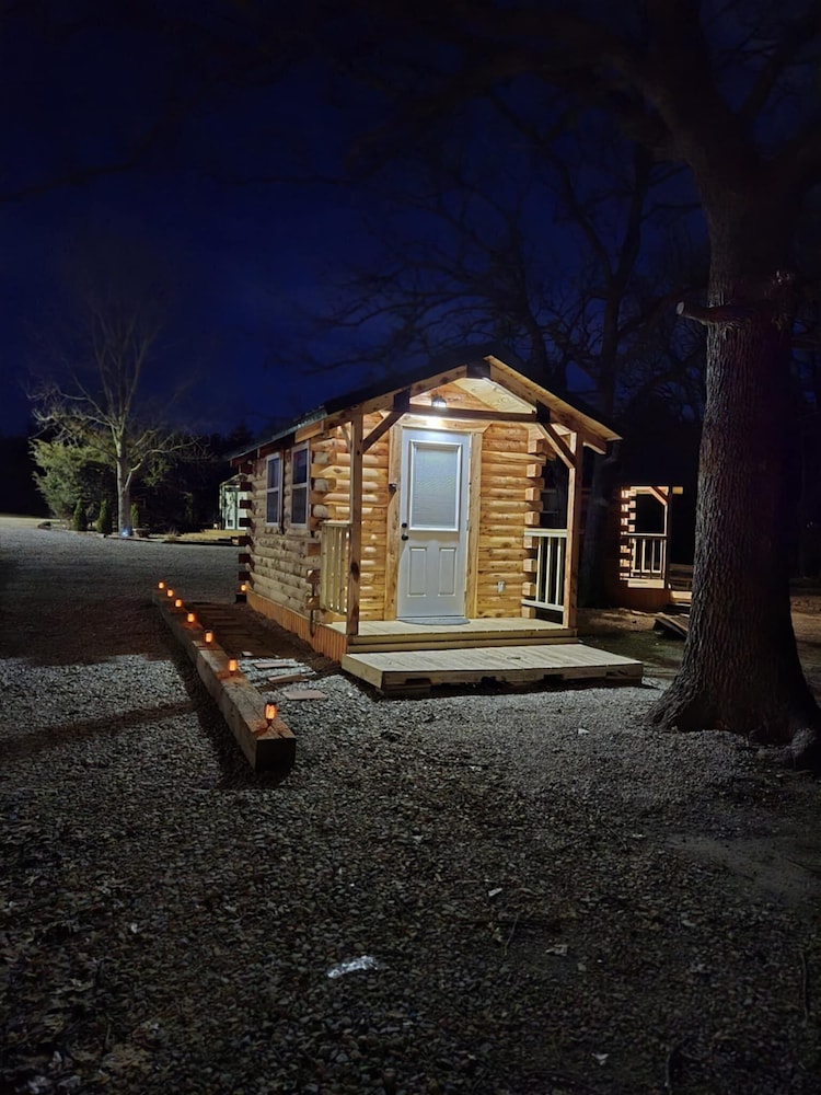 #3 - Amish Built Log Cabin Fishing Hunting Camping Cabin