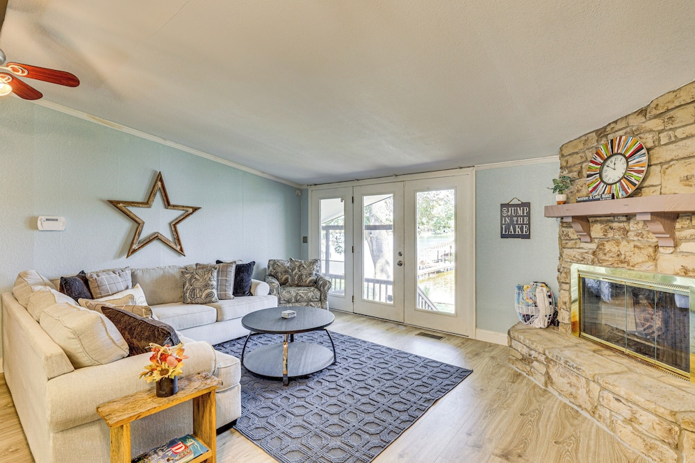 Lakefront Escape w/ Game Room & Dock in Mabank!