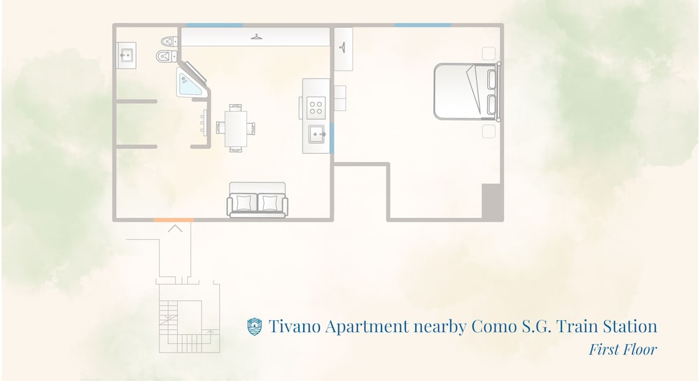 Simar Apartments nearby Como S.G. Train Station by Rent all Como