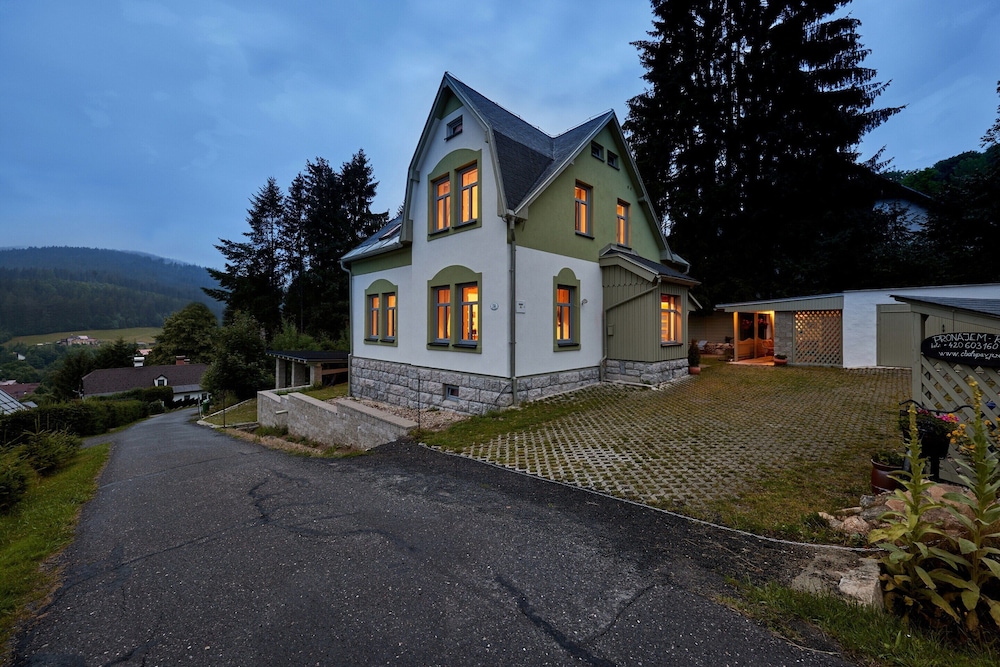 Villa in Jablonec With Sauna & Hot Tub