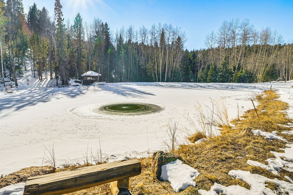 Private Fishing Pond: Mtn-view Home in Florissant!