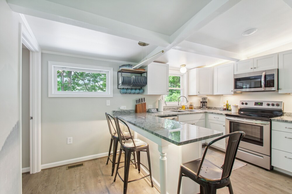 Amherst Vacation Rental w/ Fire Pit & EV Charger