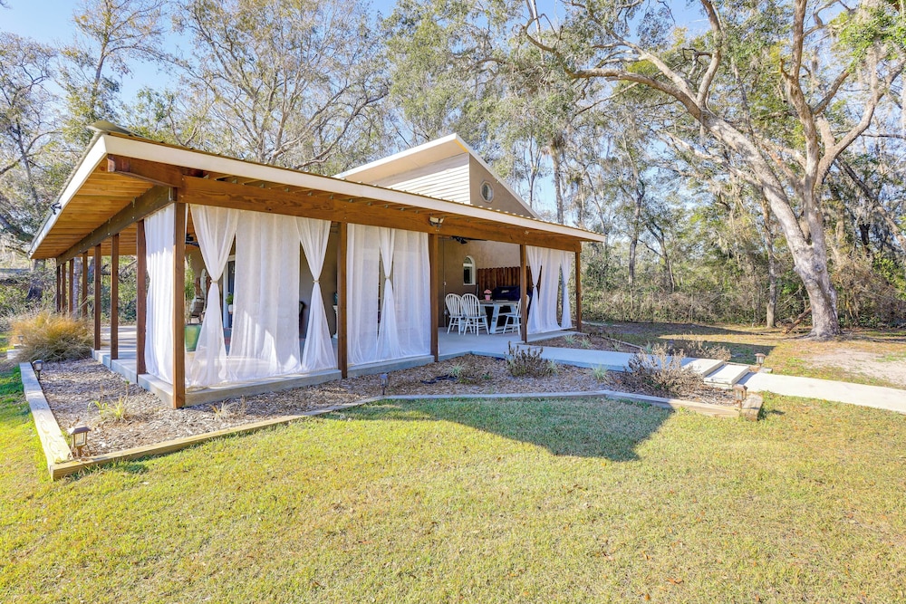 Private Patio w/ View: Peaceful Trenton Home