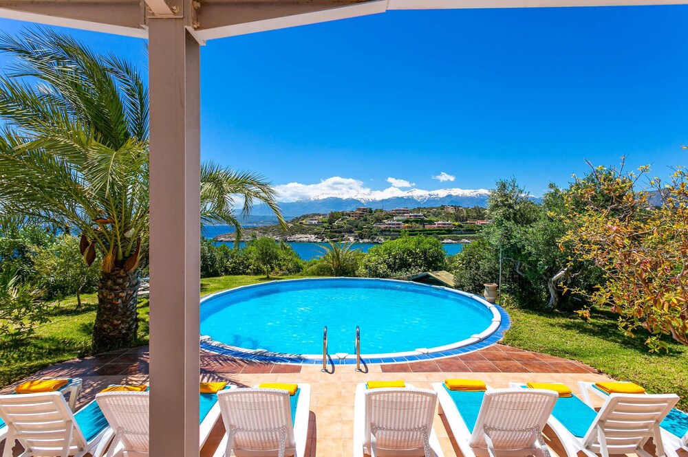 Longobardi Sea Front Villa Chania Greece view 5
