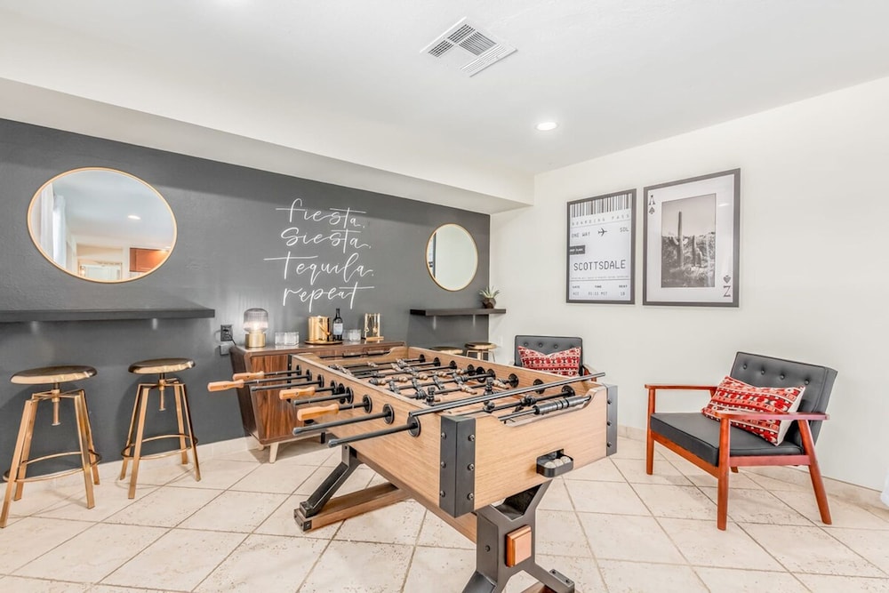 Desert Diamond Oasis Private Pool Bar Games