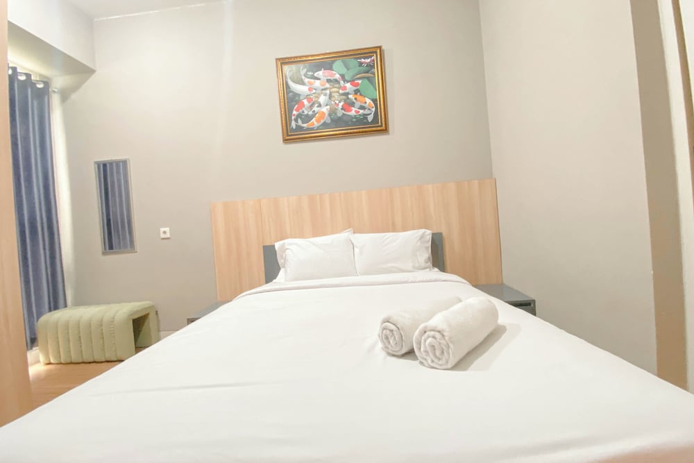 Good And Simple Look 1Br At Amartha View Apartment