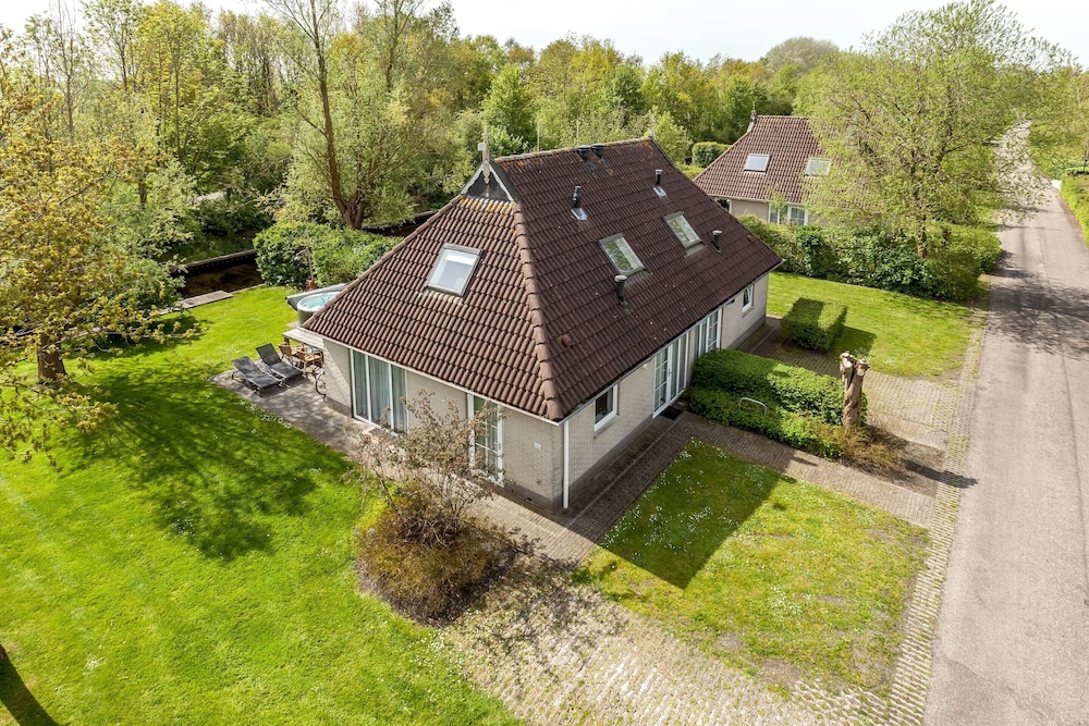 Bungalow in Friesland With Outdoor Spa
