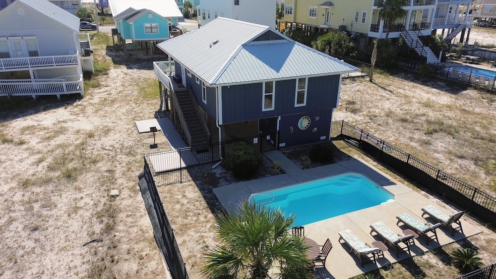 Beach Home With Private Pool & Beach Access- Sleeps 4