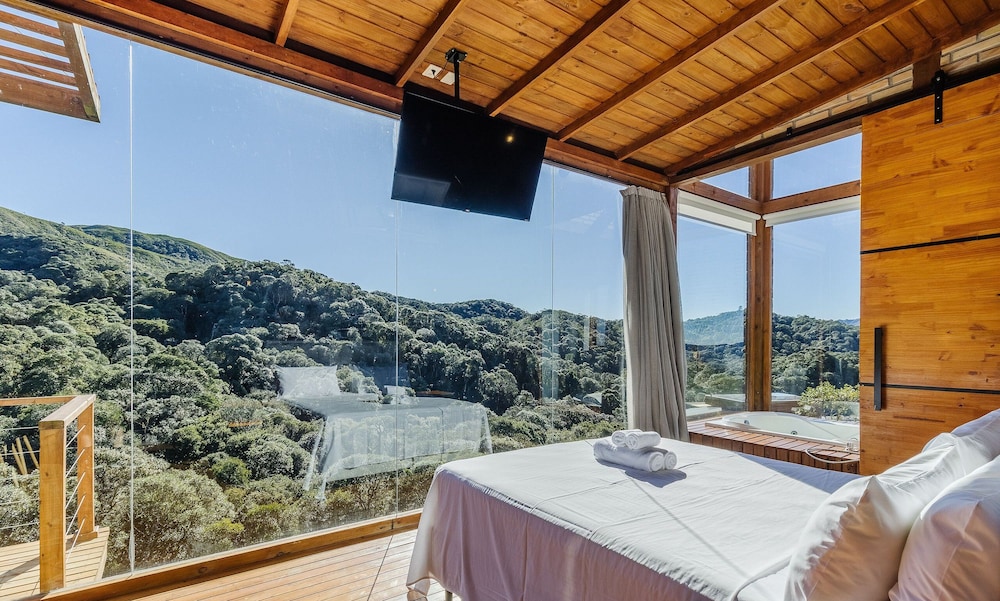 Cabana aconchegante c/ jacuzzi e lareira – VST019