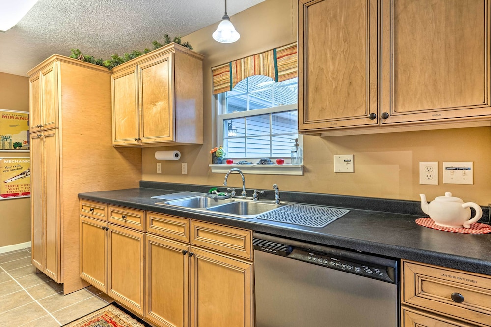 Bloomington Vacations - Serene Bloomington Home: Deck  Forest Views - Property Image 5