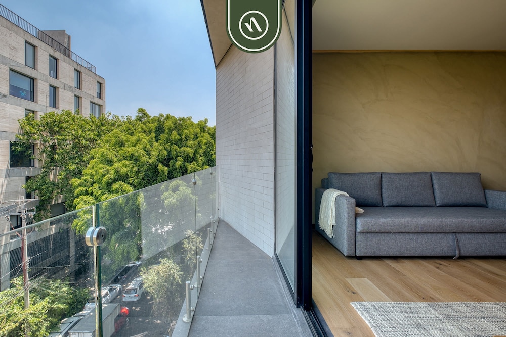 Brand New 1 BR Condo in Roma Norte - Rooftop photo 2