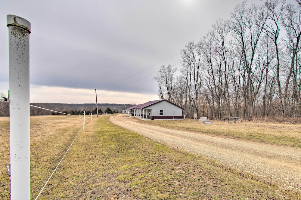 Peaceful Missouri Cabin Rental on 55 Acres!