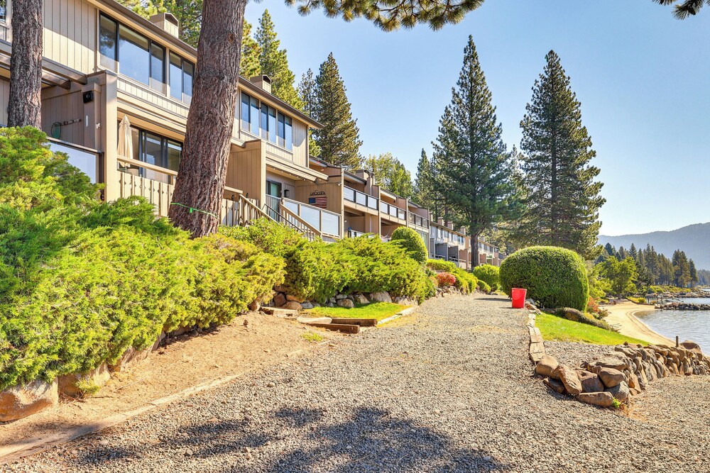Lake Tahoe Gem w/ Furnished Deck & Water Views!