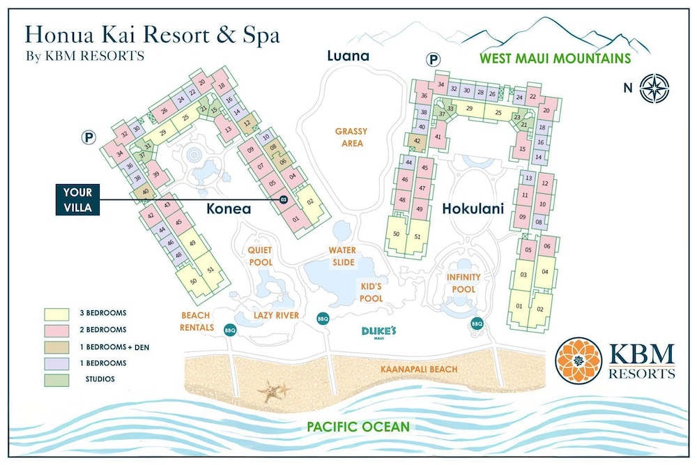 Honua Kai Konea Collection by KBM - 3 Units on same floor (201/203/209)