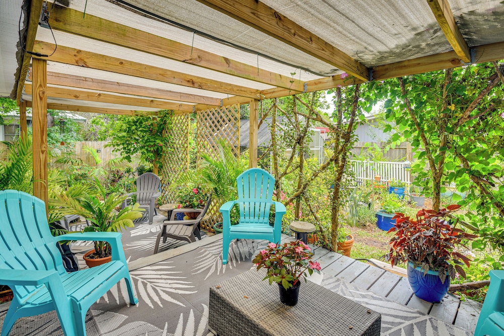 'palm Bungalow' Near Dtwn St Augustine & Beaches!