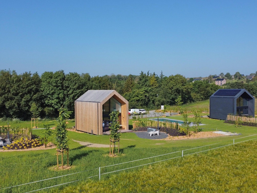 Lodge in Durbuy With Hot Tub & Valley Views