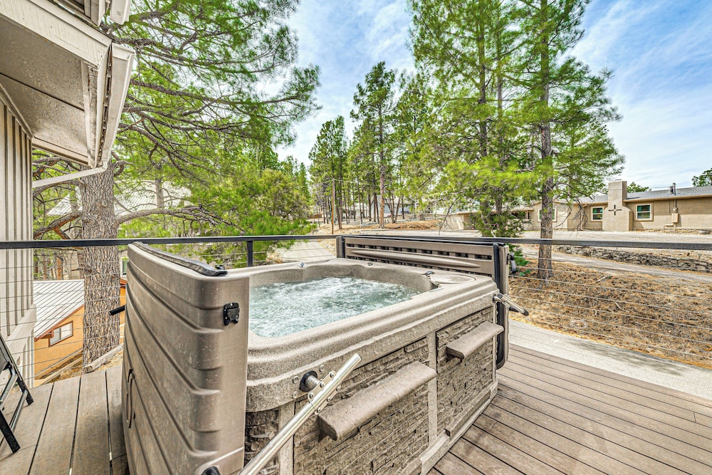 Hot Tub & Mtn Views: Home Near Hiking in Ruidoso!