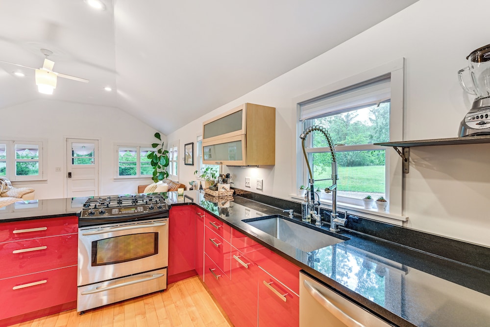 Walk to Kelsey Lake: Cassopolis Home w/ Yard!