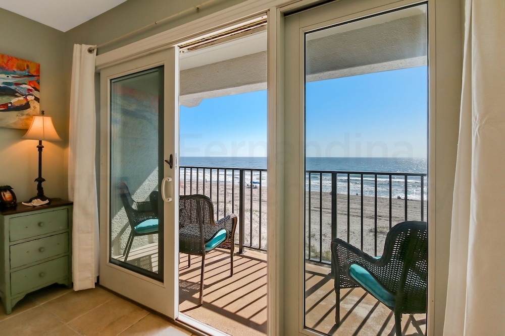 End Unit Oceanside Condo with Spectacular Ocean View from Living Area by RedAwning