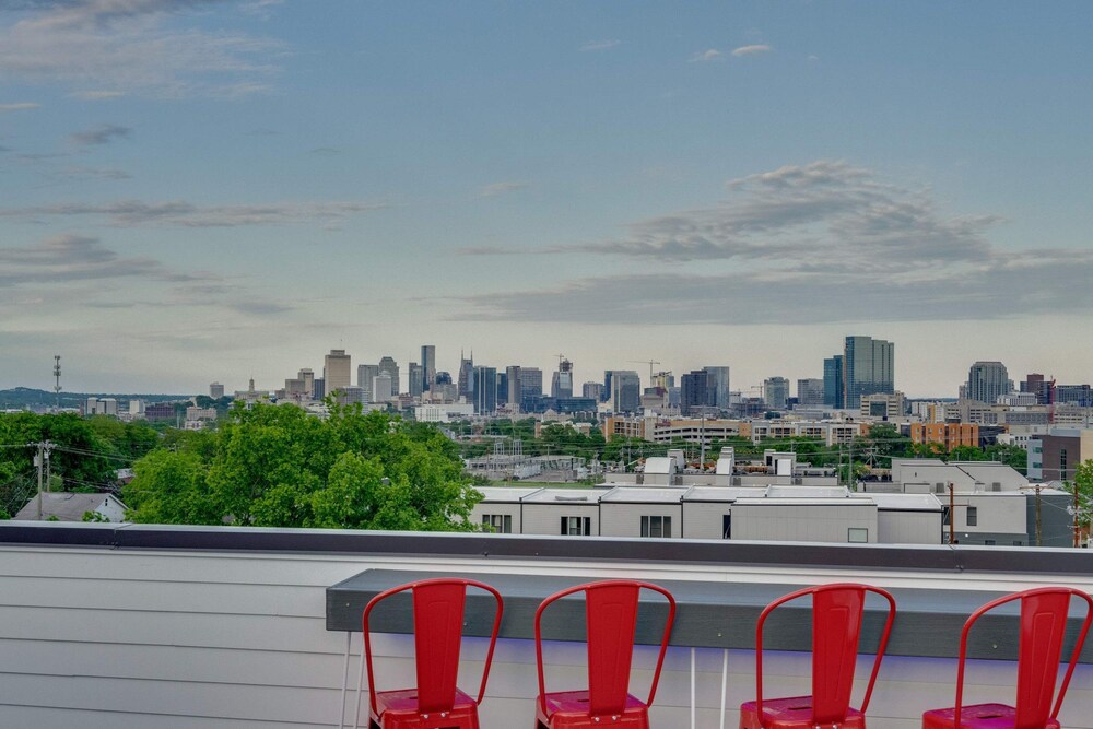 Ultimate Rooftop Double Games BBQ Skyline Views