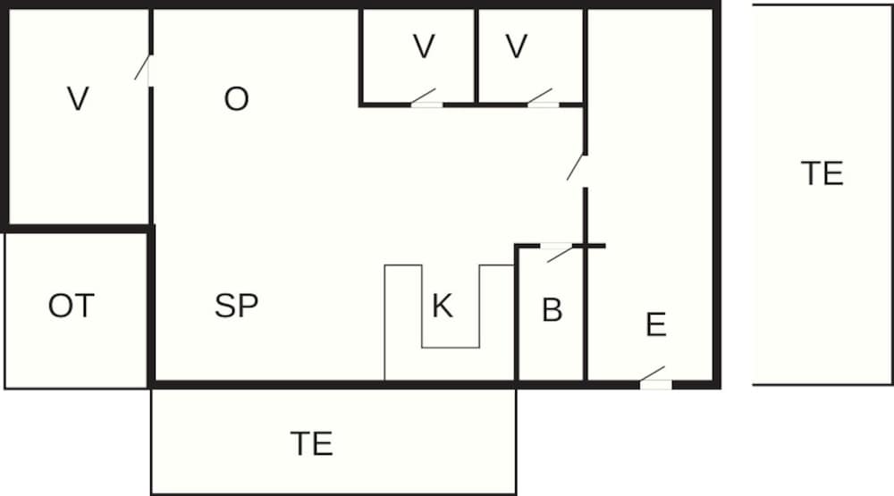 6 Person Holiday Home in Pandrup