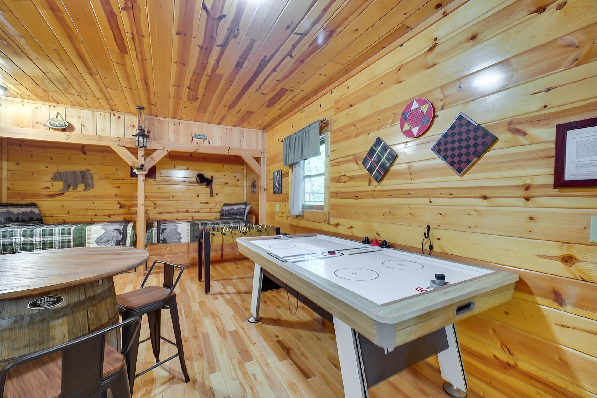 Family Cabin w/ Private Hot Tub & Game Room! view 5