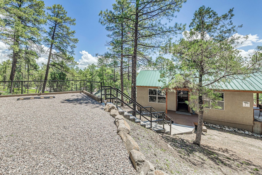 Walkable Location & Scenic Views: Ruidoso Cabin!