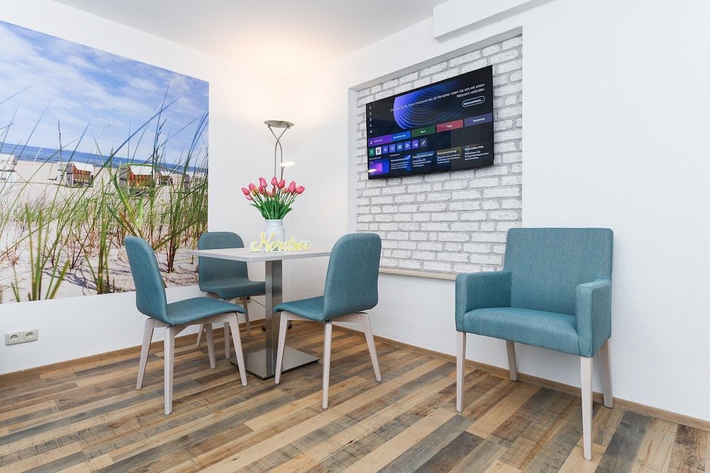 Gemuetliche Ferienwohnung mit Wintergarten, Bensersiel