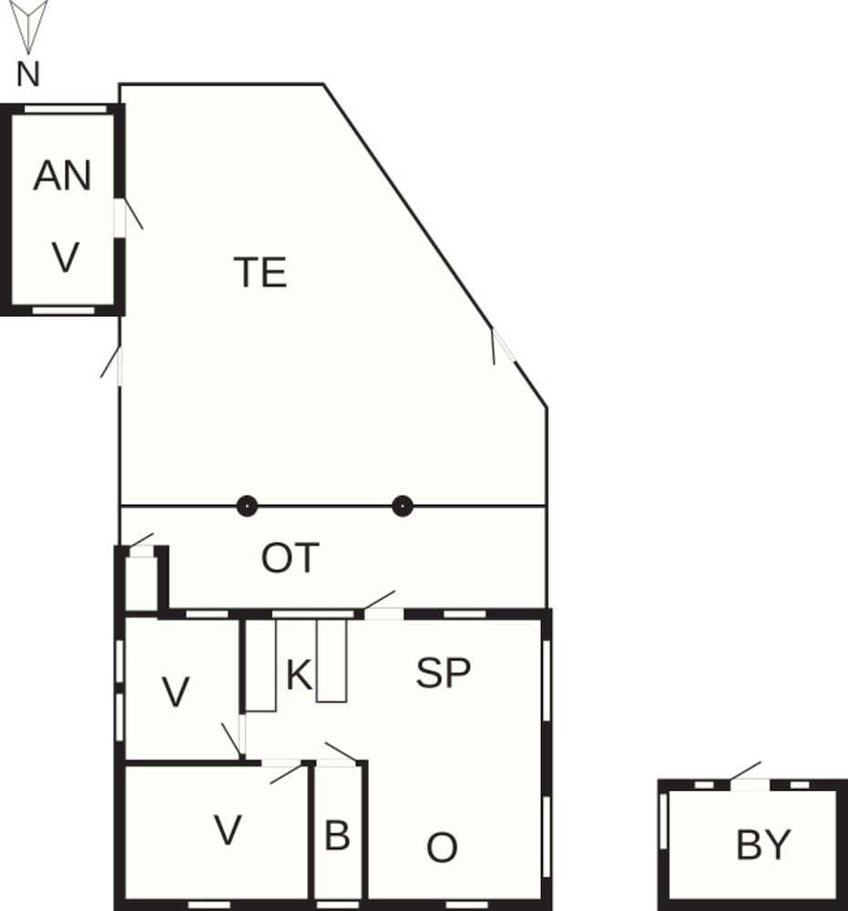 6 Person Holiday Home in Vaeggerlose