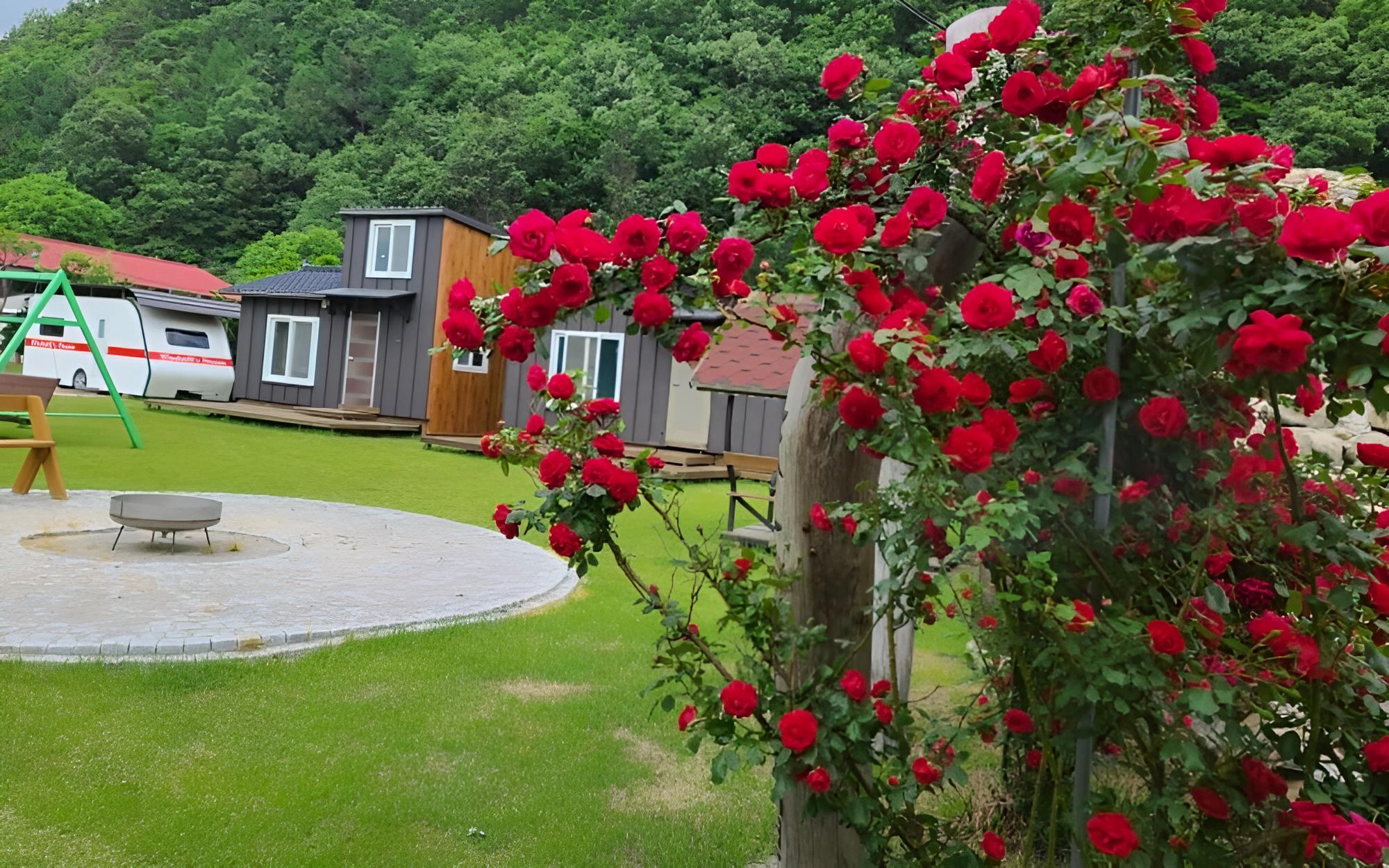Muju Windmills and Streams Pension view 2