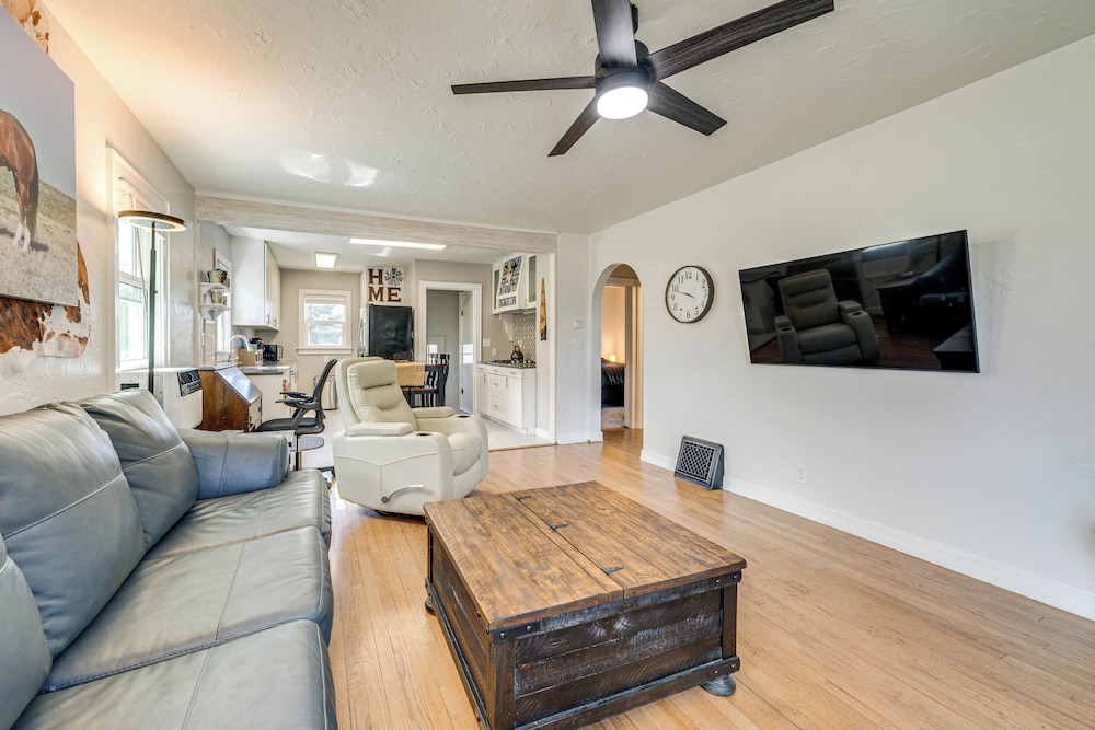 2 Mi to Dtwn: Family Home in Cheyenne!