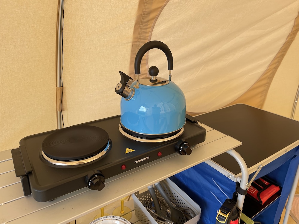 Impeccable 1-bed Bell Tent Near Holyhead view 4