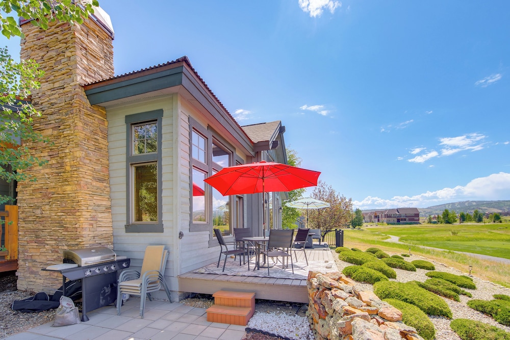 Grand Elk Golf Club On-site: Mtn-view Home w/ Deck