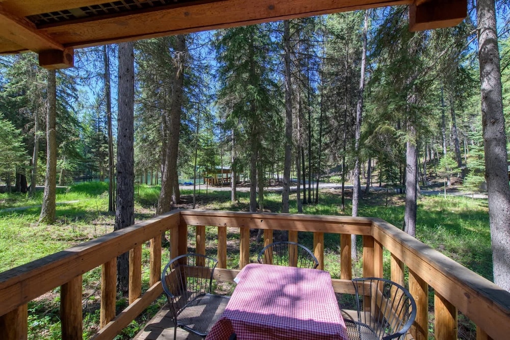 Fishing Cabin in the Woods