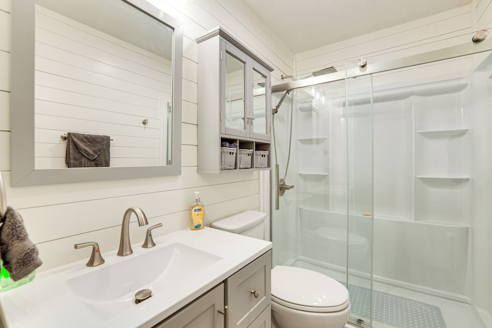 Near Waterloo Lake: Restored 1930s Home w/ Yard