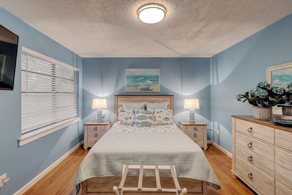 Beach Getaway 2BR w/ Pool + Modern Comforts
