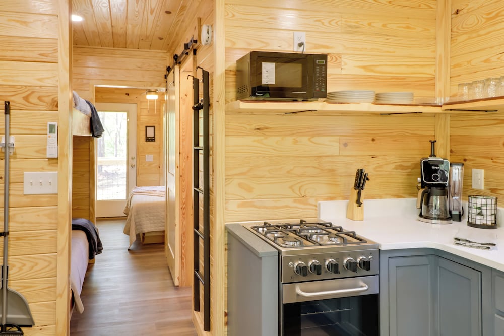 Fish & Hike: Cabin Hideaway w/ Deck in Alabama