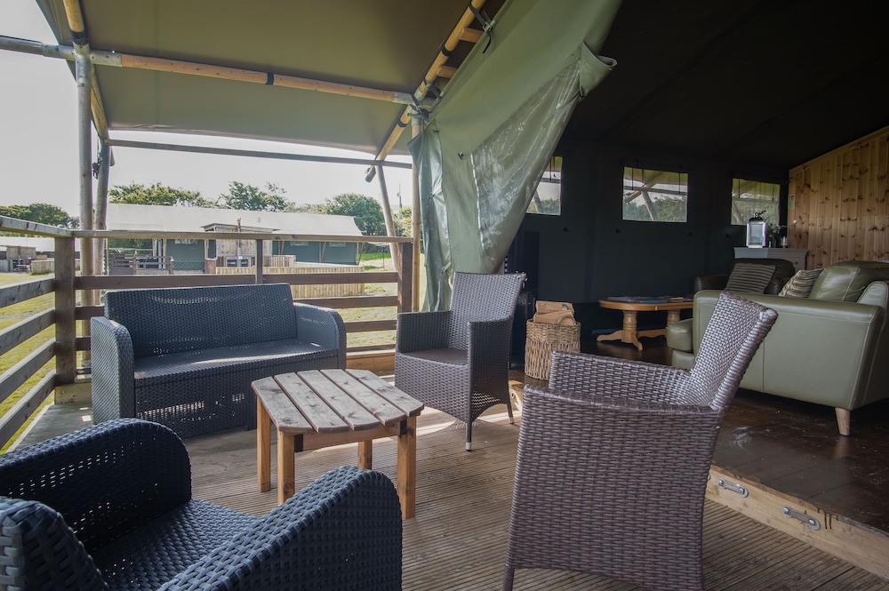 Three Cliffs Glamping Tent - Llangennith view 4