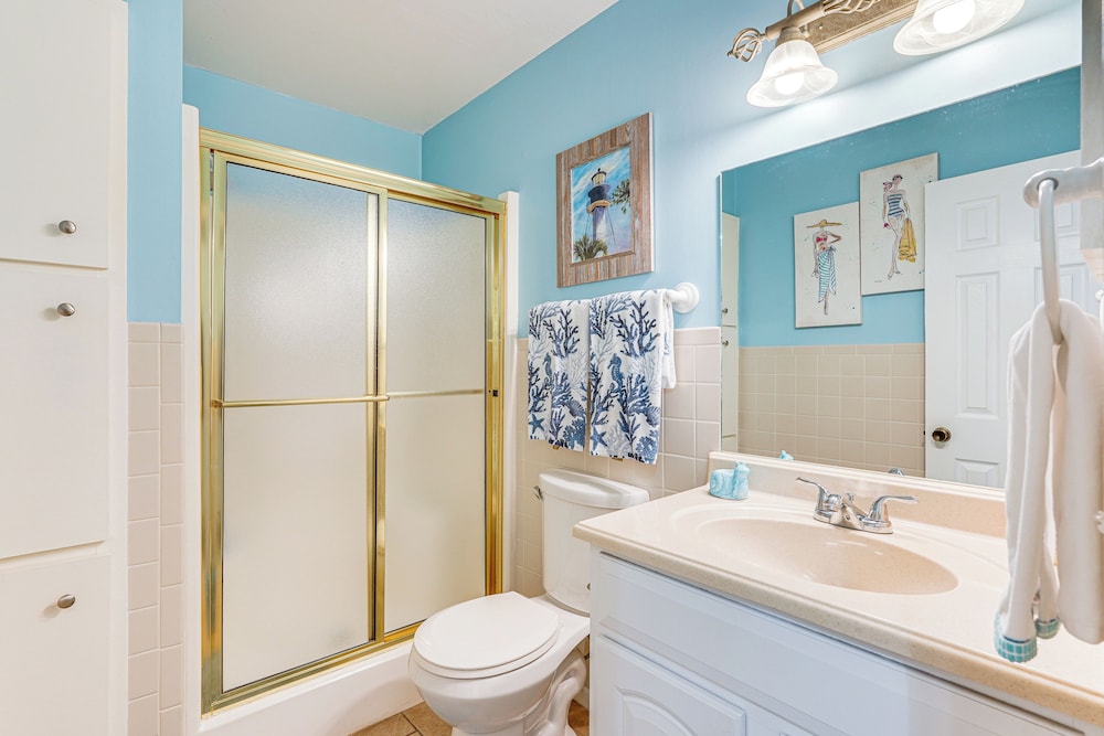 Walk to Beach: PCB Gem w/ Community Pool Access!