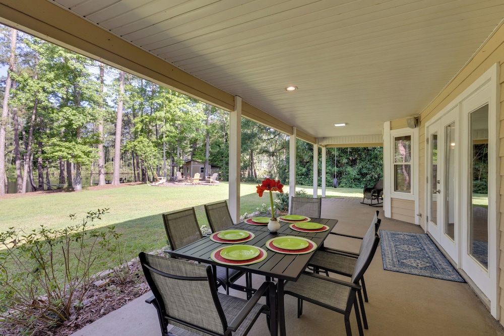 Waterfront Home w/ Fishing Dock in Tallahassee!