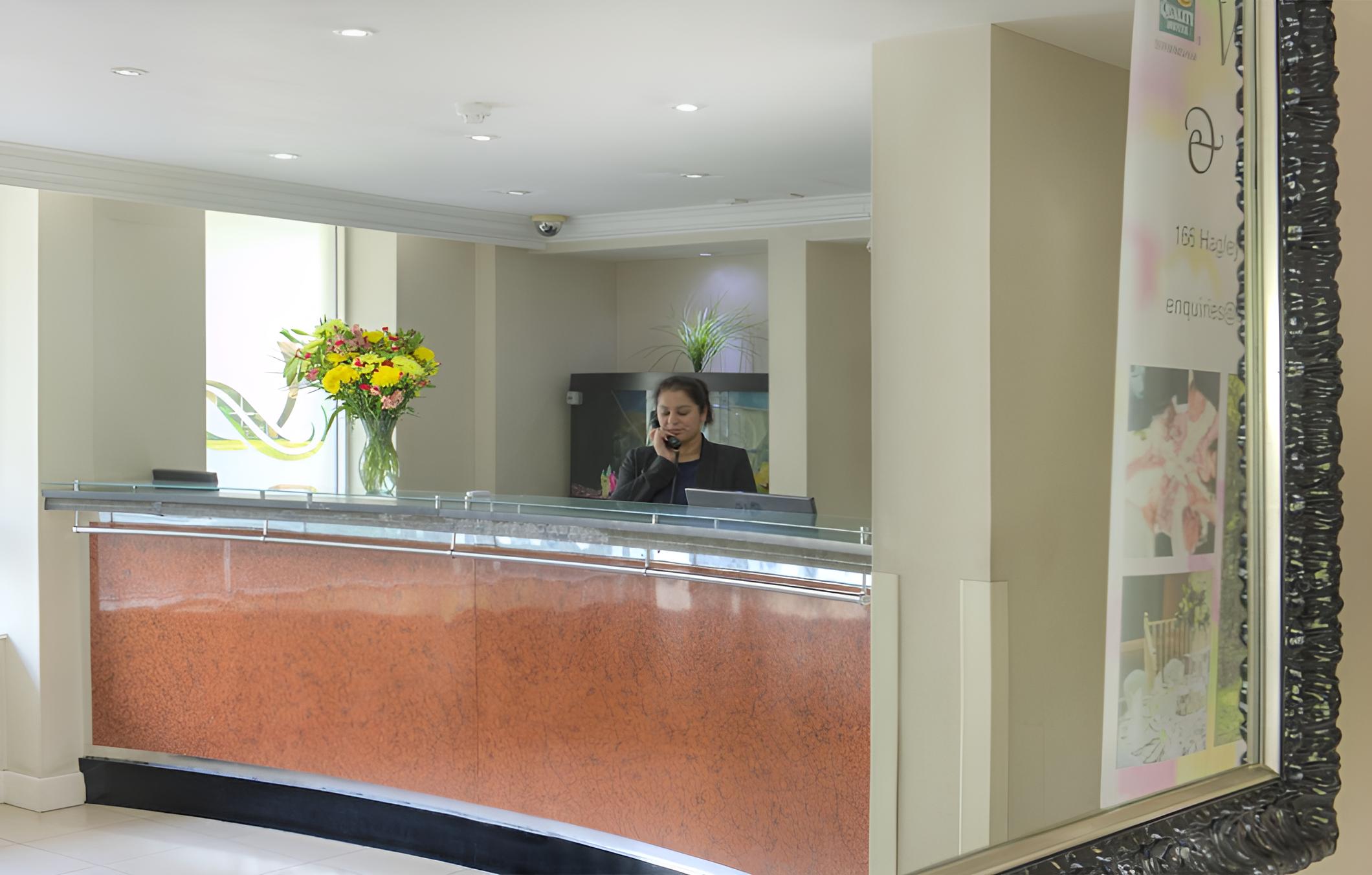 hotel reception