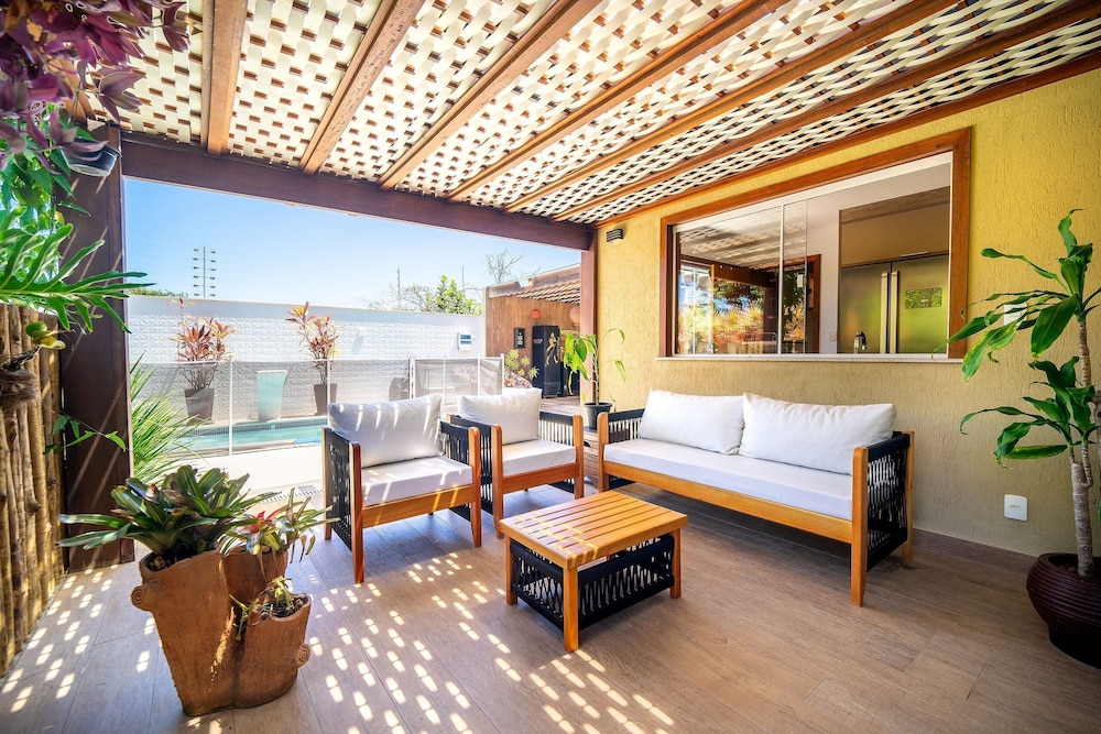Bz85 Casa com Piscina 200m da praia