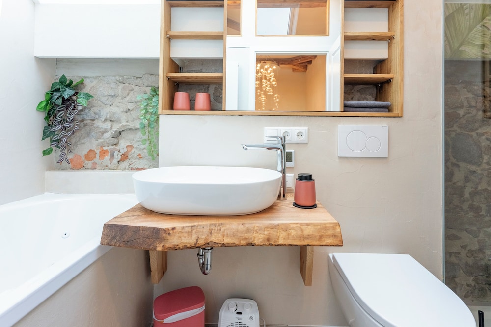 HexenburgbeiDresden 4 Zimmer Architektengaleriewohnung mit Whirlwanne, Kamin und Balkon - Nähe Sächsische Schweiz