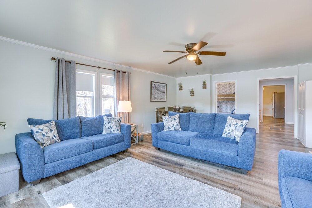Bright Shelby Cottage w/ Deck Creek Views! - Property Image 16