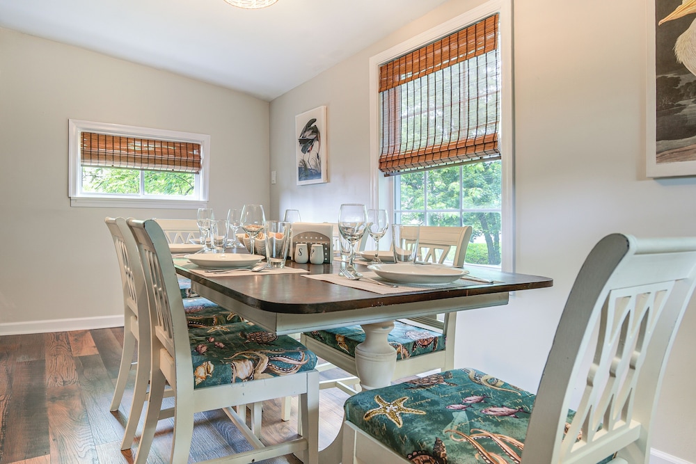 Walk to Town & River: Charming Home in North East!