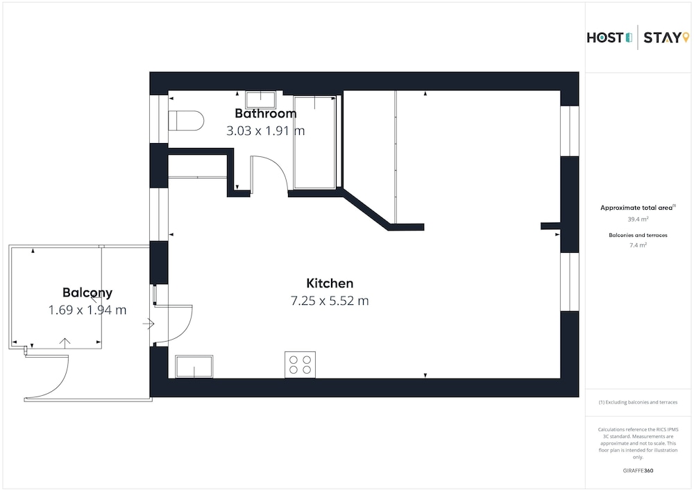 Host Stay Apartment 1 Lewes Road