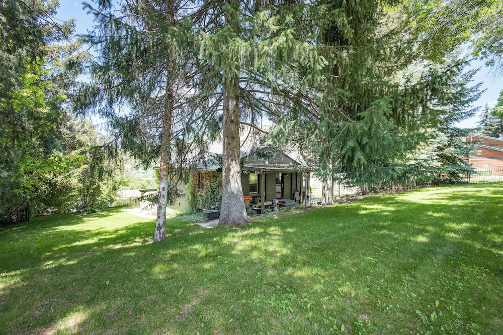 Mountain Views: Walkable Lava Hot Springs Home!
