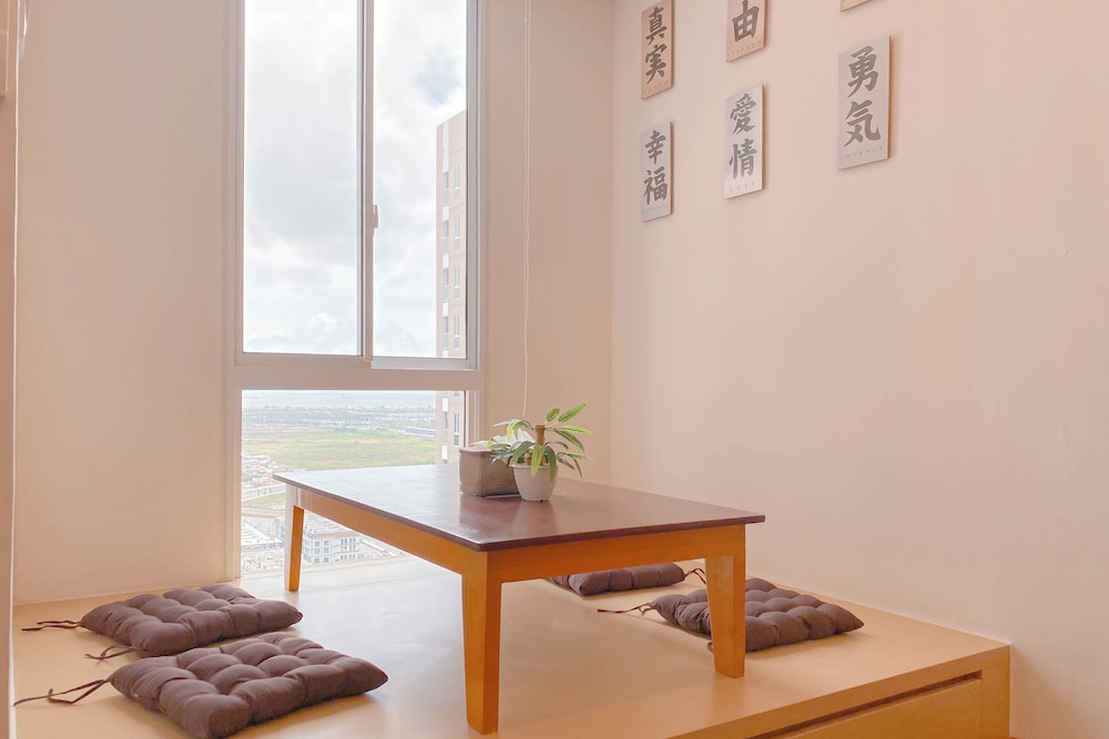 Comfy 1BR at 35th Floor Tokyo Riverside PIK 2 Apartment