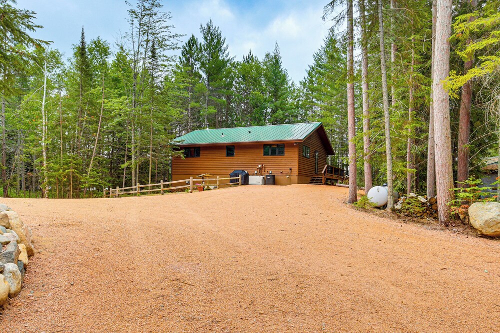 Lakefront Eagle River Cabin w/ Fire Pit & Porch view 4